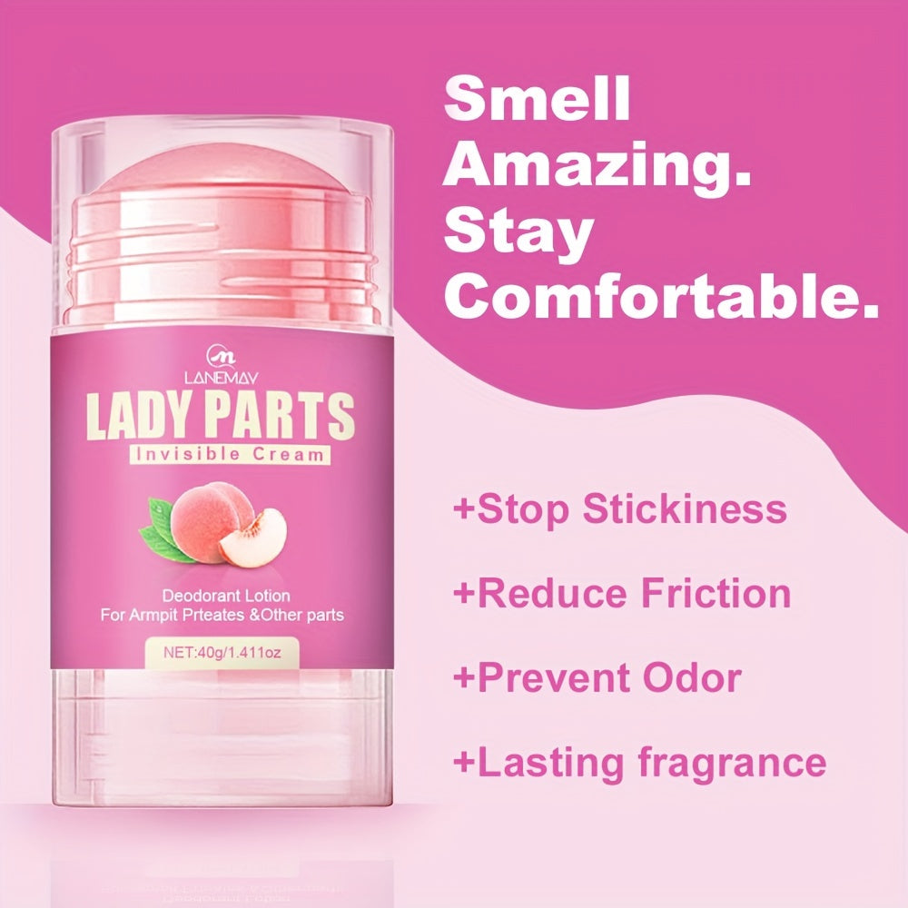 All-Purpose Deodorant Balm, Invigorating And Non-Greasy, 72-Hour Odor, Anti-Chafing Deodorant for All-Day Odor Management