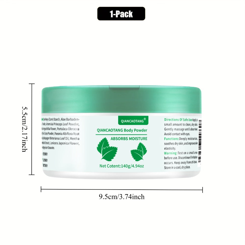 All-Natural Body Powder for Odor Control and Sweat Prevention-1park 4.94oz