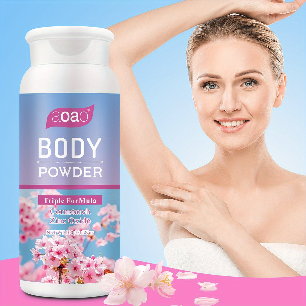 2pcs\u002F3pcs Sakura Talcum Powder Without Talc Deodorant Powder Fresh Fragrance