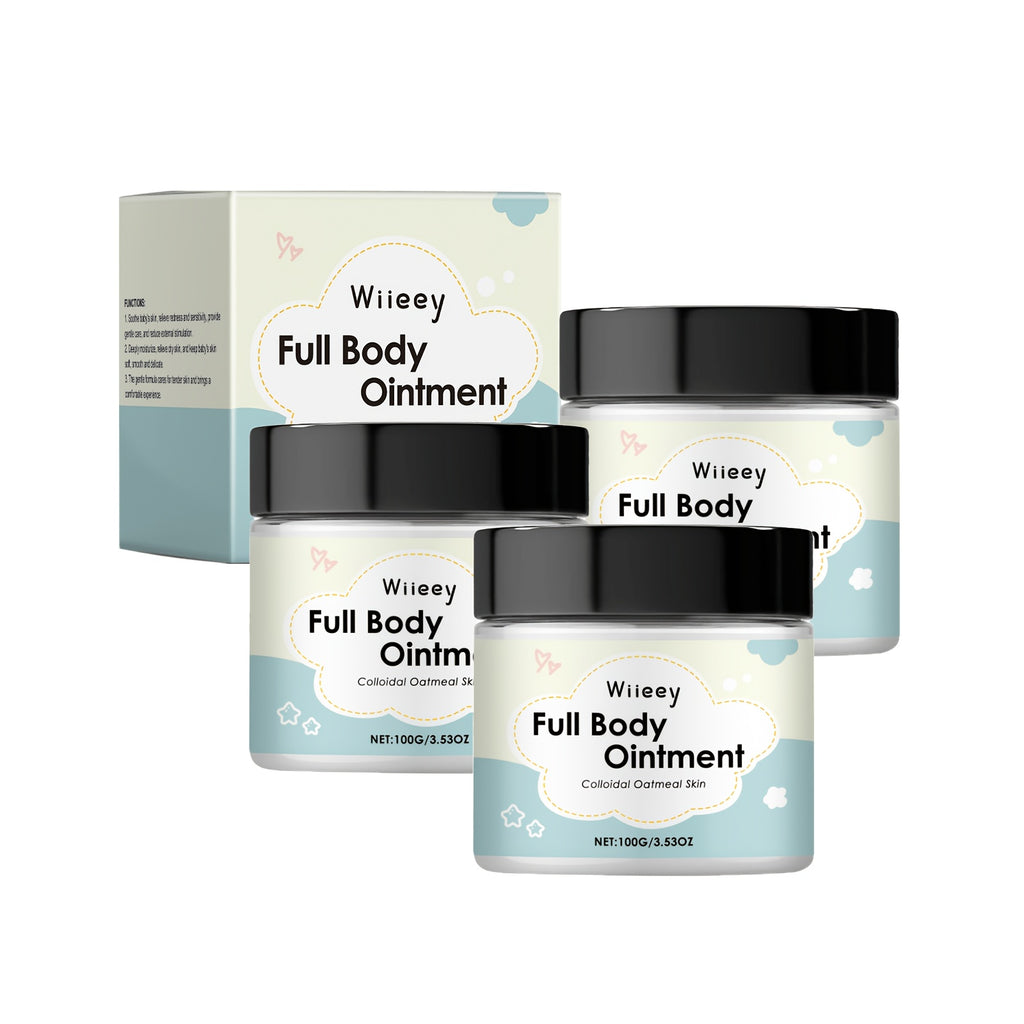 3pcs - Baby Body Cream, Gently Moisturizes The Body, Leaving It Hydrated And Not Dry, Softening The Skin And Giving It Elasticity. Suitable for All Skin Types. Local Warehouse, 100G
